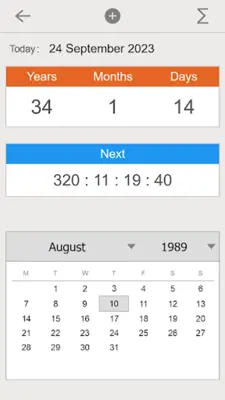 Age Calculator - Date of Birth android App screenshot 11