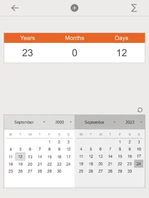 Age Calculator - Date of Birth android App screenshot 1